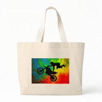 Motocrossing in a Solar Flare Up Bag