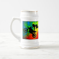 Motocrossing in a Solar Flare Up Coffee Mug