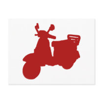 Motor Bike Postcard