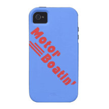 Motor Boatin' Case-Mate iPhone 4 Covers