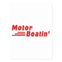 Motor Boatin' Postcards