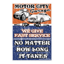 MOTOR CITY GARAGE 2 posters by MotorCityThreads MOTOR CITY GARAGE 2 posters