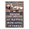 MOTOR CITY METAL SIGN posters by MotorCityThreads MOTOR CITY METAL SIGN posters