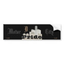 Motor City Pride (sticker) bumper stickers by visarg85 Motor City Pride (sticker) bumper stickers