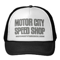 Motor City Speed Shop Hat hats