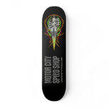 Motor City Speed Shop Sparkplug Skateboard
