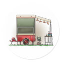 Motor Cycle Trailer Camper stickers
