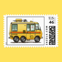 Motor Home RV Postage postage