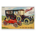 Motor Oil Ad Card