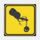 Motor Trike Crossing! Fridge Magnet