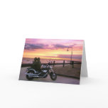motorbike, lovers, motorcycles, romance, sunset,