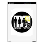 Motorbike Problem Solved Decal For The iPad 2