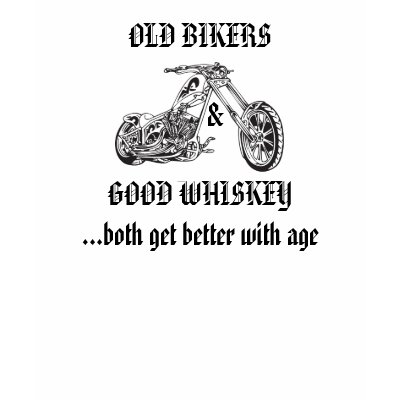 Motorcycle..7-OLD BIKERS & GOOD WHISKEY .... T-Shirt