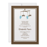 Motorcycle Baby Shower Invitation
