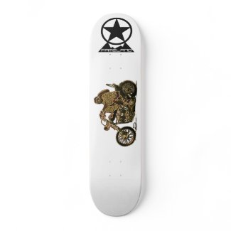 Motorcycle Bandit Skateboard skateboard