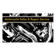 Motorcycle Business Cards