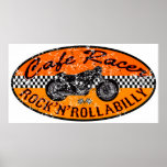 Motorcycle Cafe racer Poster