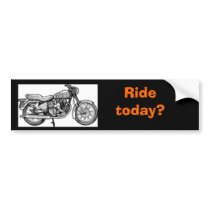 motorcycle_clipart, Ride today? bumper stickers by Sioux47 motorcycle_clipart, Ride today? bumper stickers