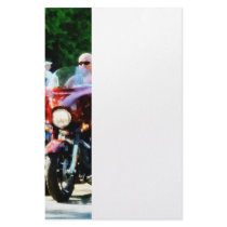 Motorcycle Club Stationery Paper