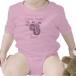 Motorcycle, Crawl, Walk,, Ride! Tshirt