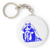 Motorcycle Drag Racing Keychains