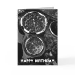 Motorcycle Gauges - Birthday Card