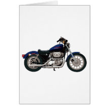 Motorcycle Greeting Card