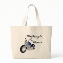Motorcycle Mama Tote Bags
