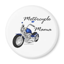 Motorcycle Mama Magnet
