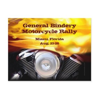 Motorcycle Motor Postcard postcard