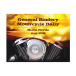 Motorcycle Motor Postcard