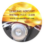 Motorcycle Motor Web Address Sticker
