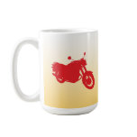Motorcycle: Outline Profile: mugs