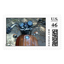 Motorcycle postage by dndartstudio Motorcycle postage