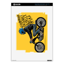 Motorcycle racing addict iPad 3 decal