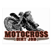 Motorcycle racing postcards