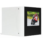 Motorcycle Red Racer Vinyl Binders