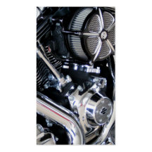 Motorcycle repair mechanic customization shop business card templates
