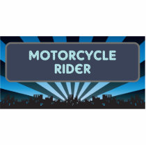 Motorcycle Rider Marquee photo sculptures by itsallhot Motorcycle Rider Marquee photo sculptures