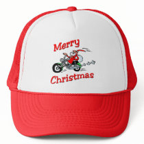 Motorcycle Santa Hat