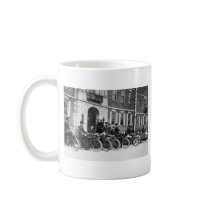 Motorcycle Squad, early 1900s Mugs