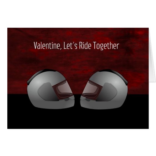 Motorcycle Valentine s Day Card Zazzle