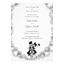 Motorcycle Wedding Invitation