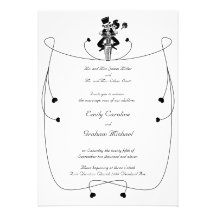 Motorcycle Wedding Invitation