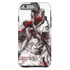 Motorcycle Zombie Pinup iPhone 6 case
