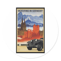 Motoring In Germany Sticker
