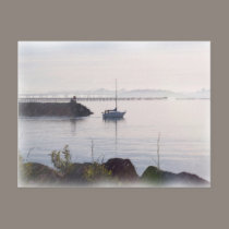 Motoring out of marina postcards by jeffwqc Motoring out of marina postcards