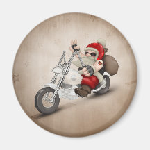 Motorized Santa Claus Magnet