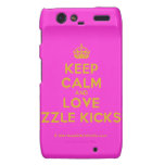 [Crown] keep calm and love rizzle kicks [Love heart]  Motorola Droid RAZR Cases