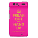 [Crown] freak out and hang up  Motorola Droid RAZR Cases